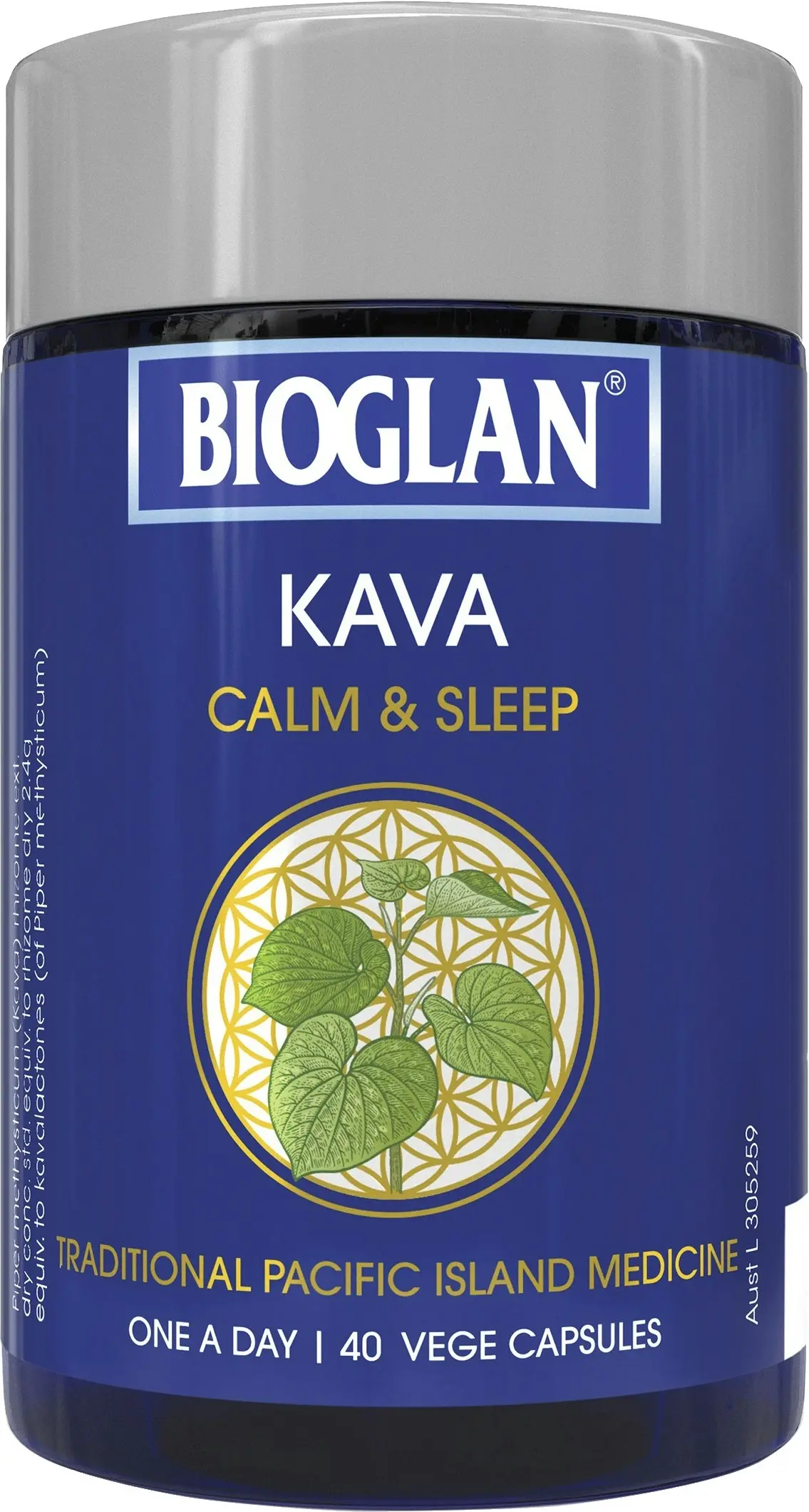 Bioglan Kava 40 Capsules