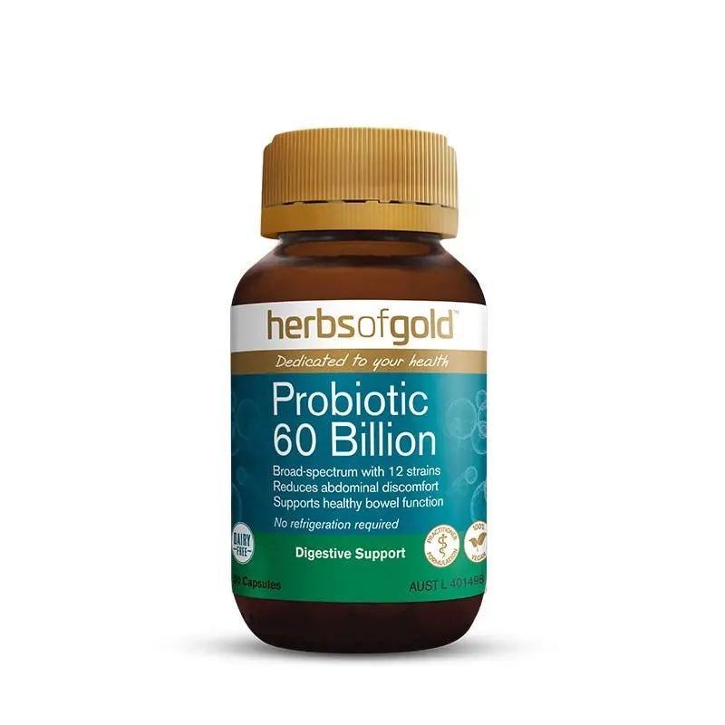 Herbs Of Gold Probiotic 60 Billion 30caps