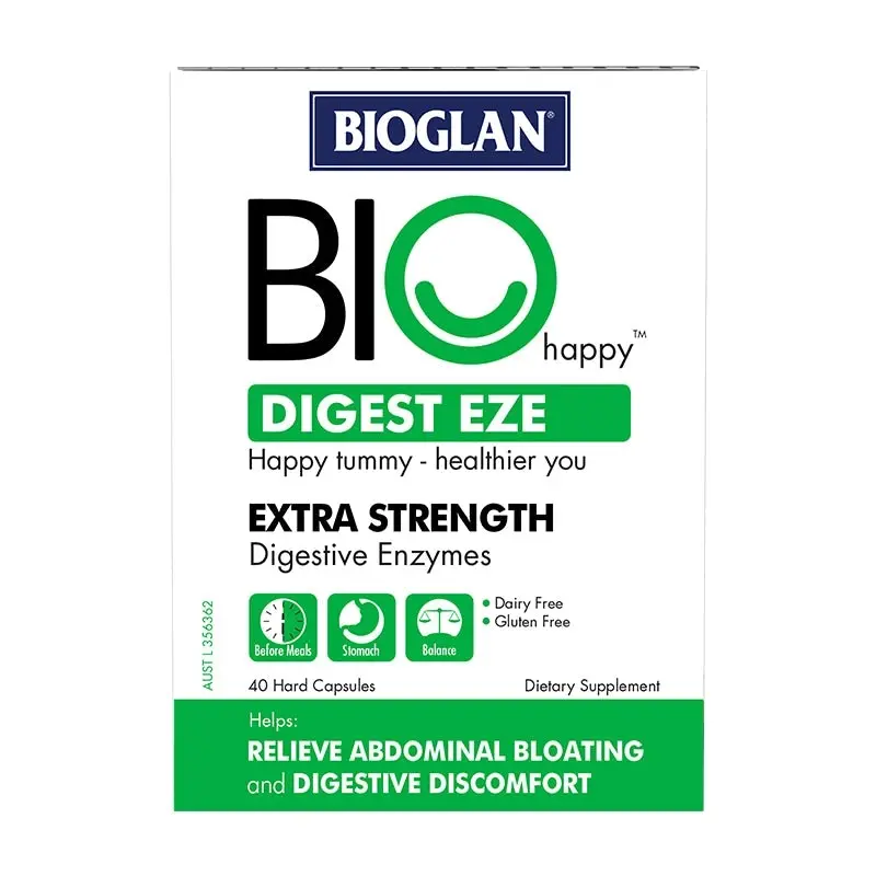 Bioglan Platinum DigestEze 40 Capsules