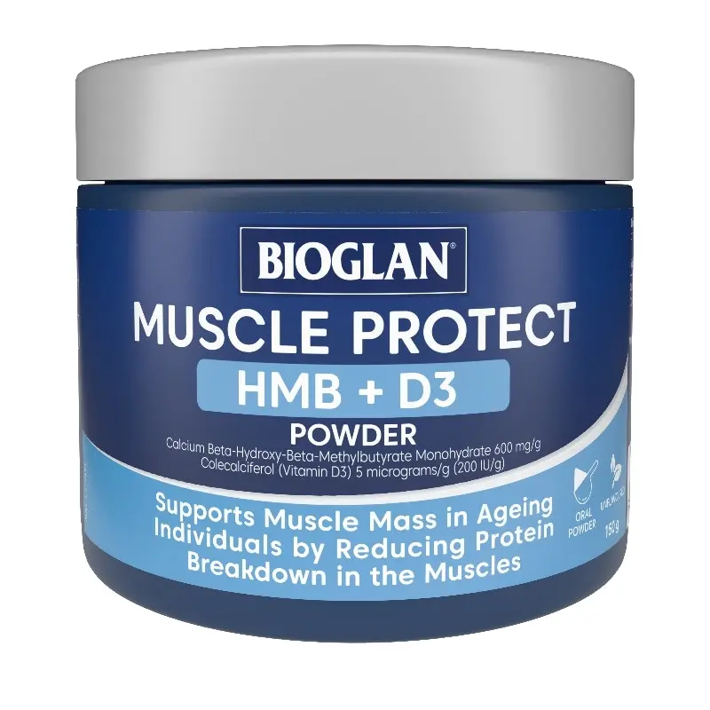 Bioglan Muscle Protect HMB + D3 60 Tablets