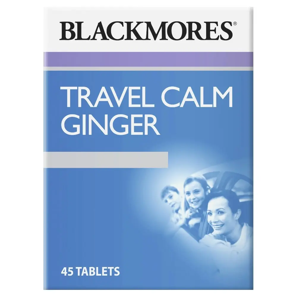 Blackmores Travel Calm Ginger 45 Tabs