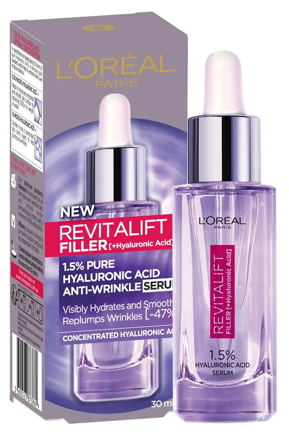 L'Oreal Paris Revitalift Filler 1.5% HA Serum