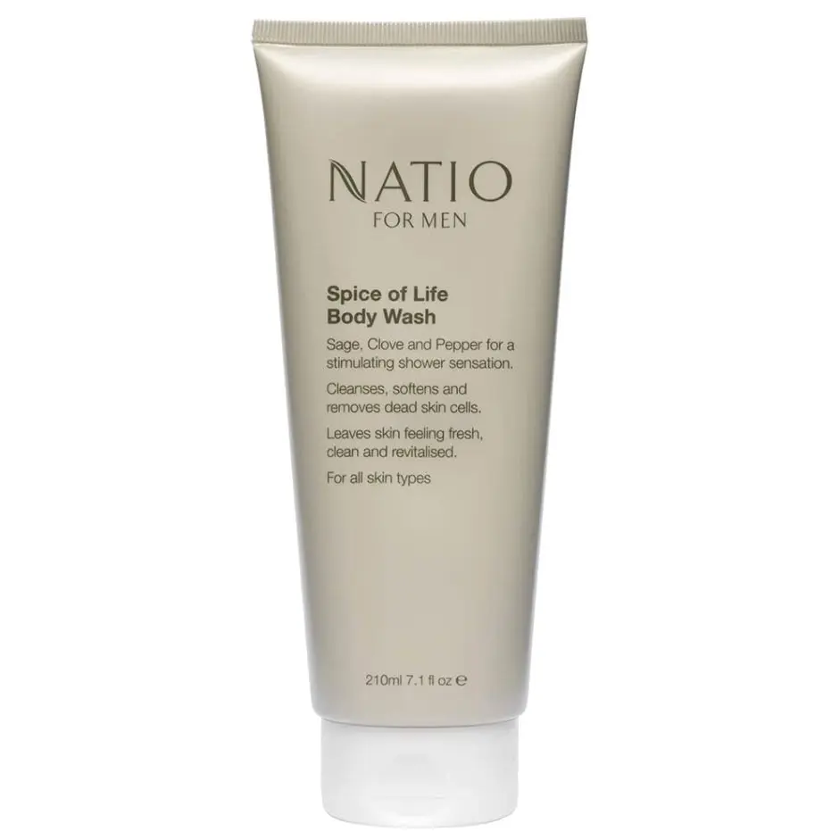 Natio Mens Spice Of Life Body Wash 210ml