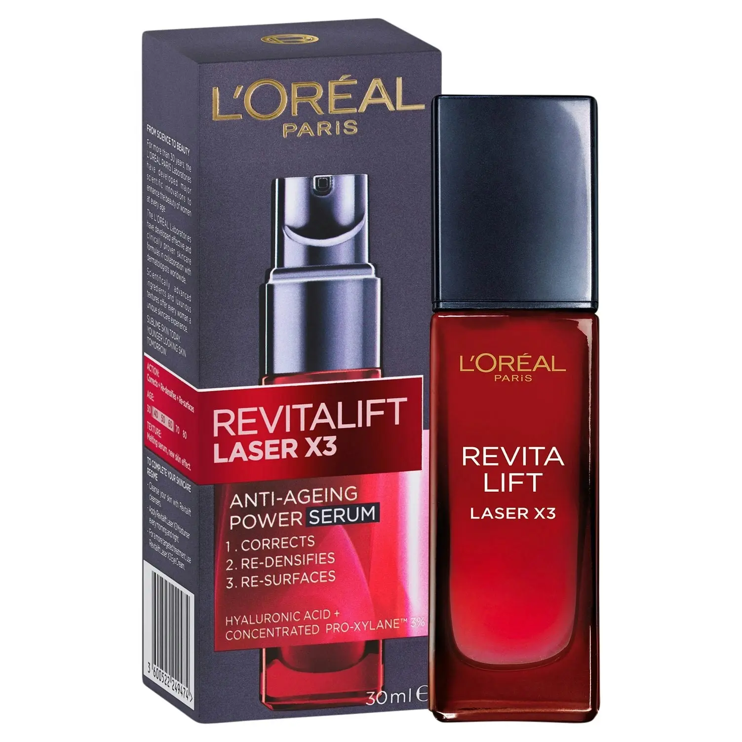 L'Oreal Paris Revitalift Laser X3 Serum 30ml