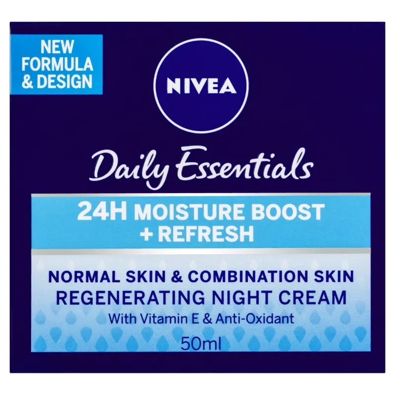 Nivea Daily Essentials Regenerating Night Cream 50ml