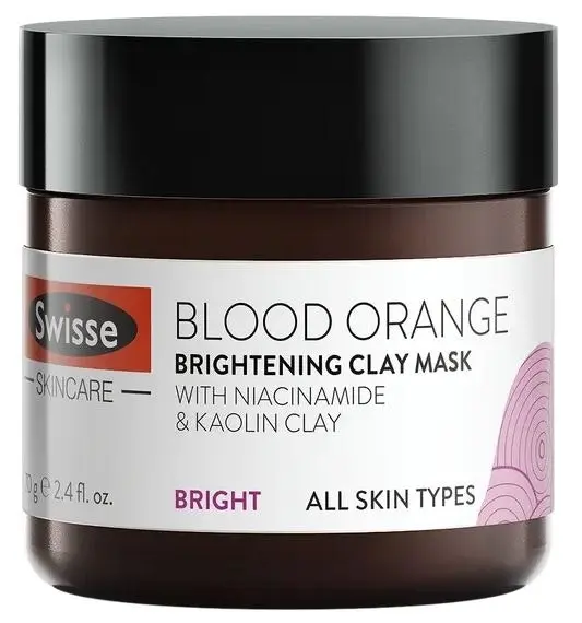 Swisse Blood Orange Brightening Clay Mask 70g