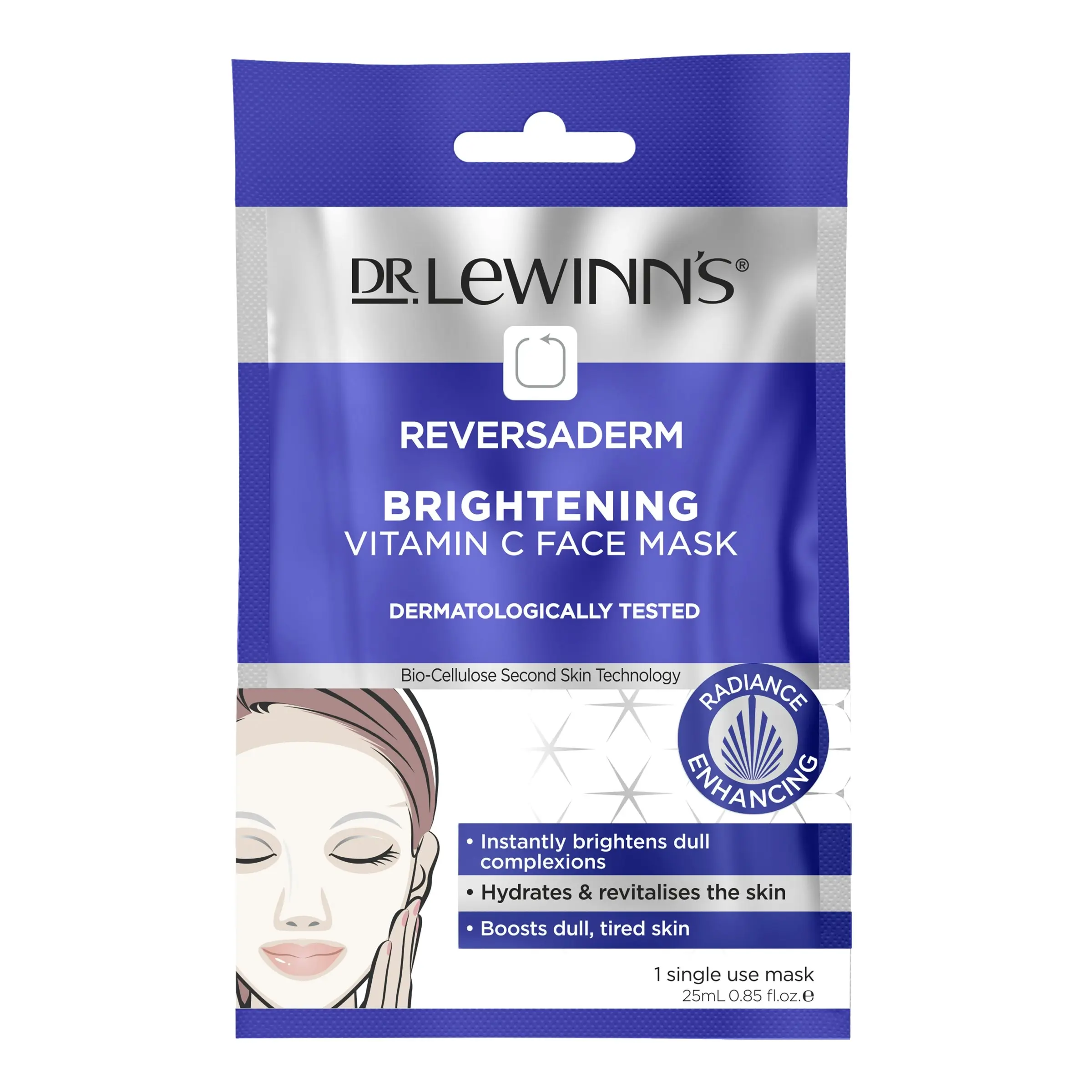 Dr LeWinn's Reversaderm Brightening Vitamin C Face Mask 1 pack