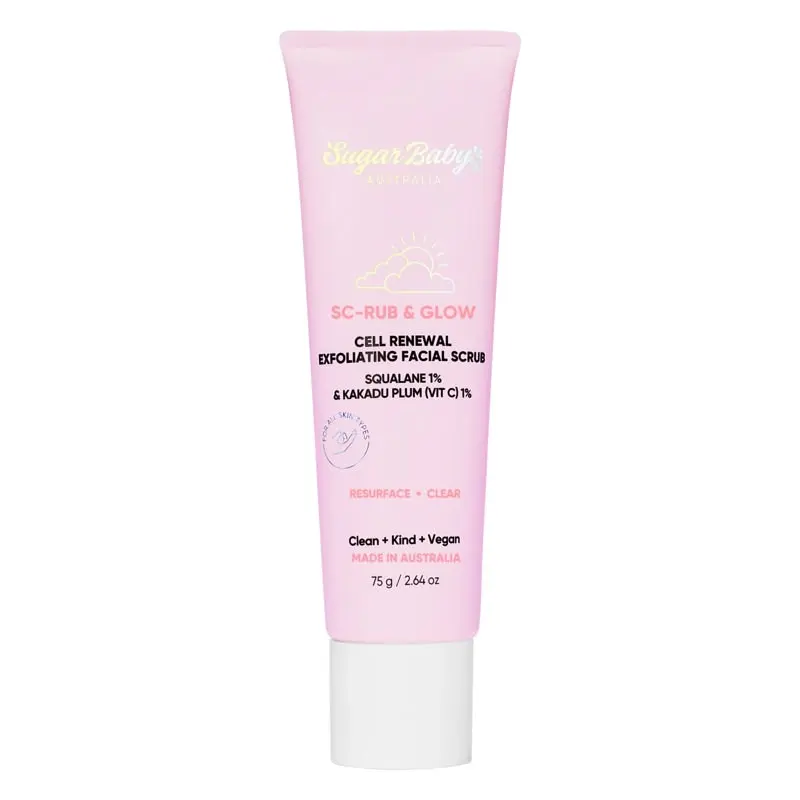 Sugar Baby Sc-Rub & Glow Facial Scrub 75g