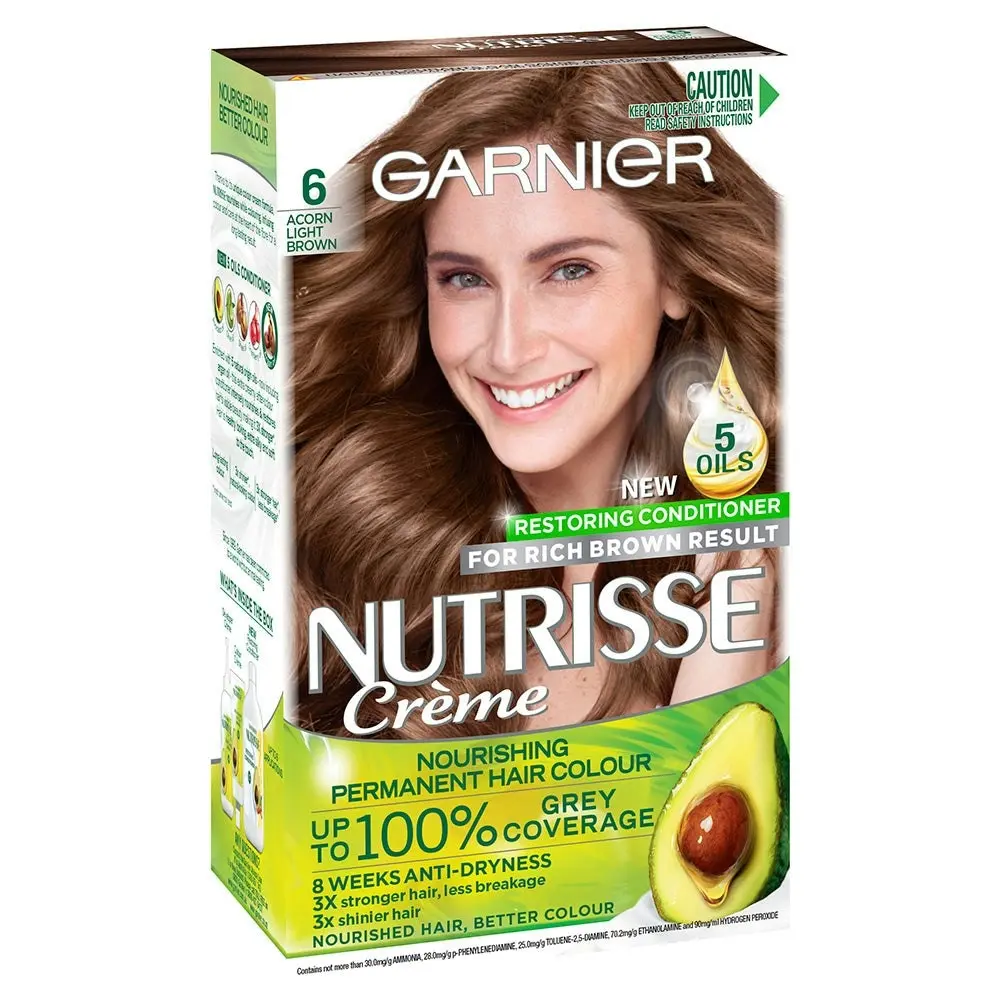 Garnier Nutrisse Hair Colour 6.0 Acorn