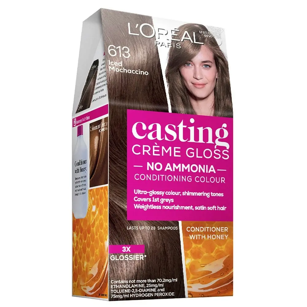 Loreal Casting Creme Gloss Hair Colour 613 Iced Mochaccino