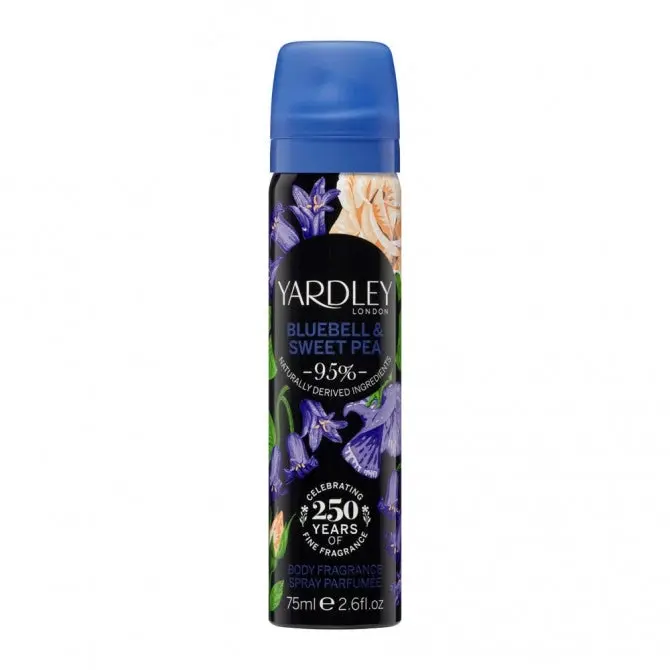 Yardley Bluebell & Sweetpea Body Spray 75ml