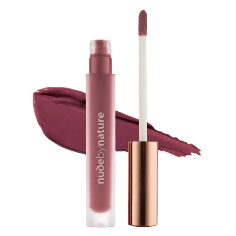 Nude by Nature Satin Liquid Lipstick 09 Rich Plum