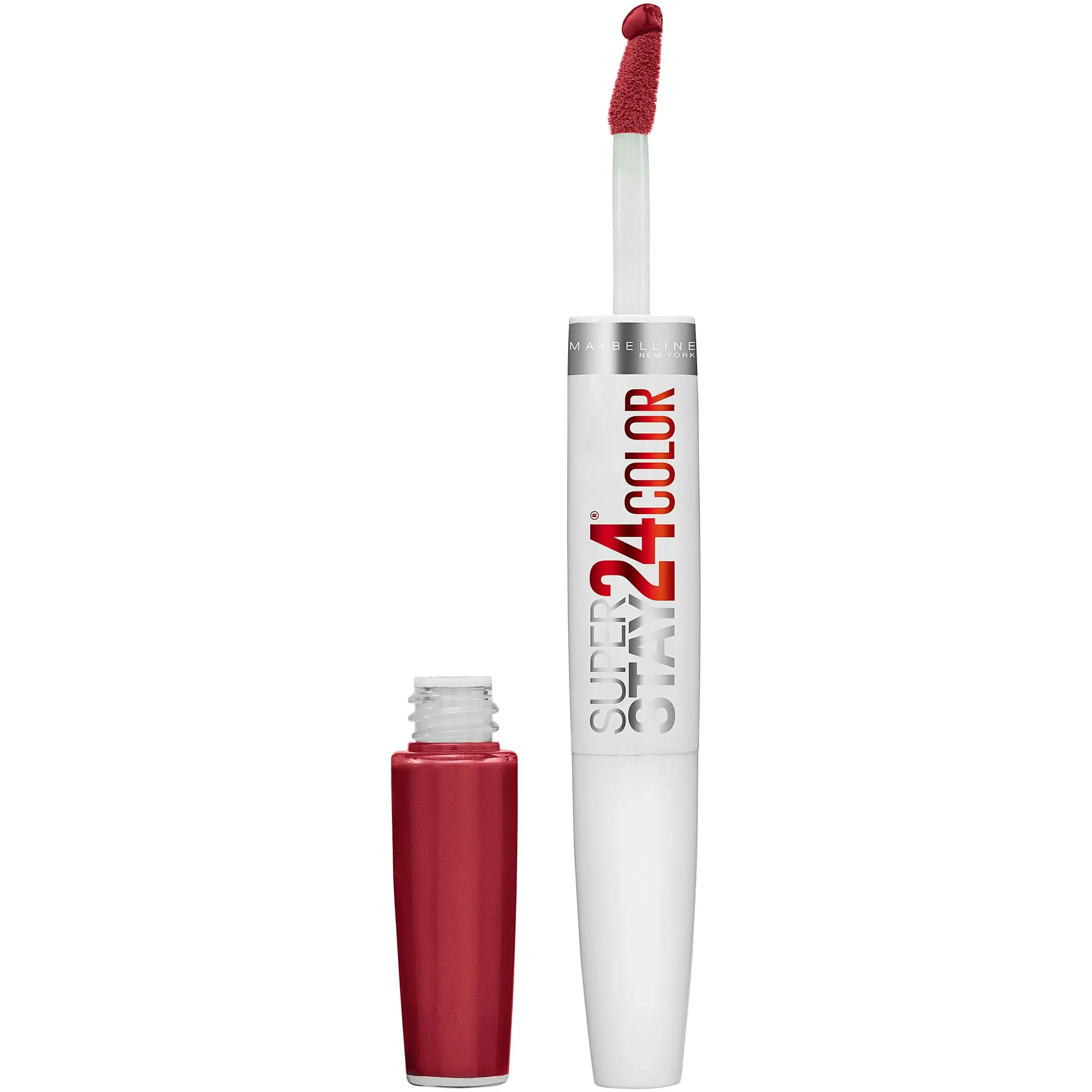 Maybelline SuperStay 24 2-Step Longwear Liquid Lipstick - Keep Up The Flame 025