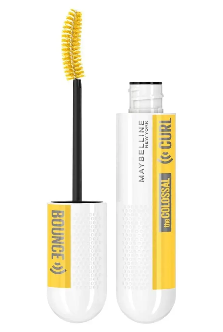 Maybelline Colossal Curl Bounce Mascara - Blackest Black