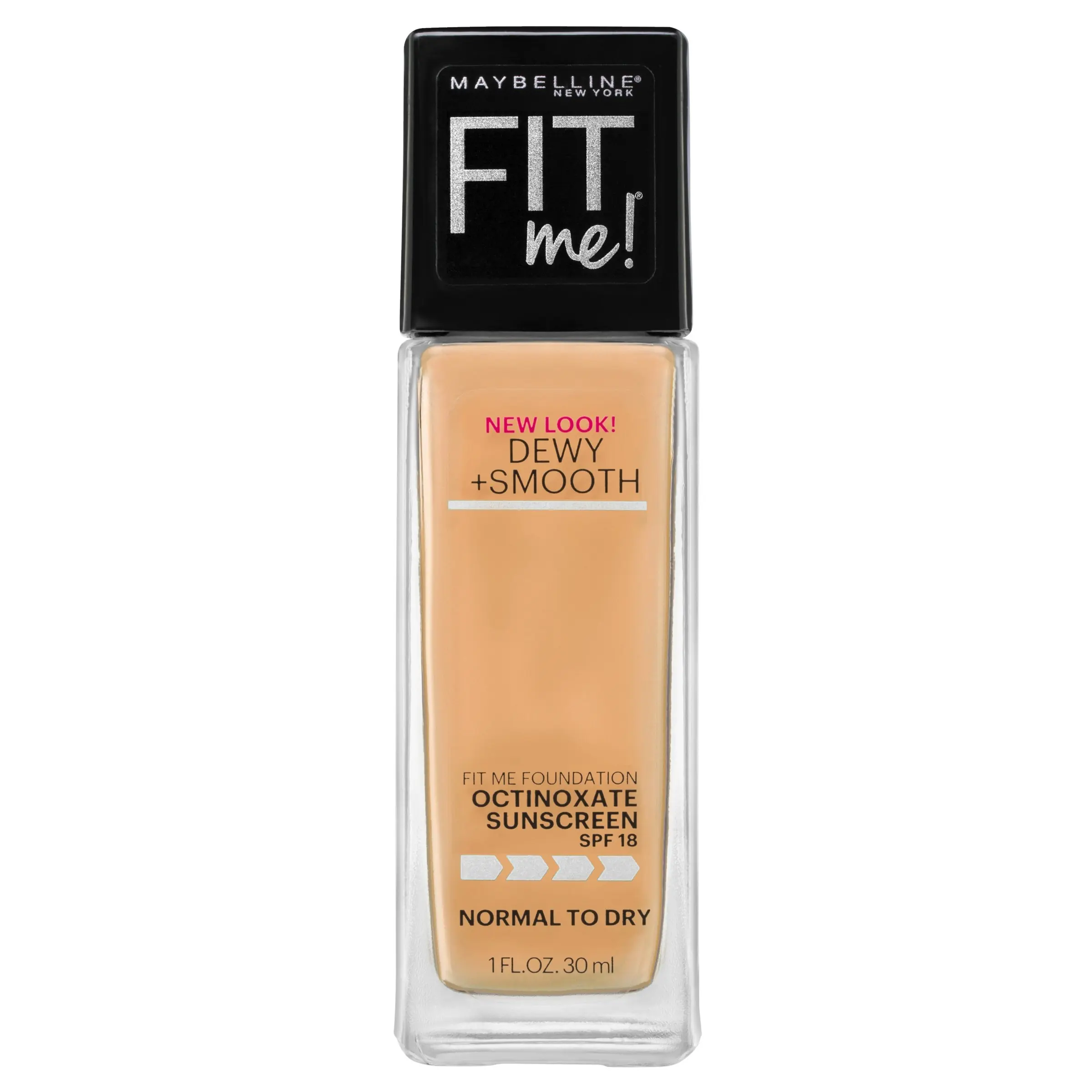 Maybelline Fit Me Dewy & Smooth Luminous Liquid Foundation - 310 Sun Beige