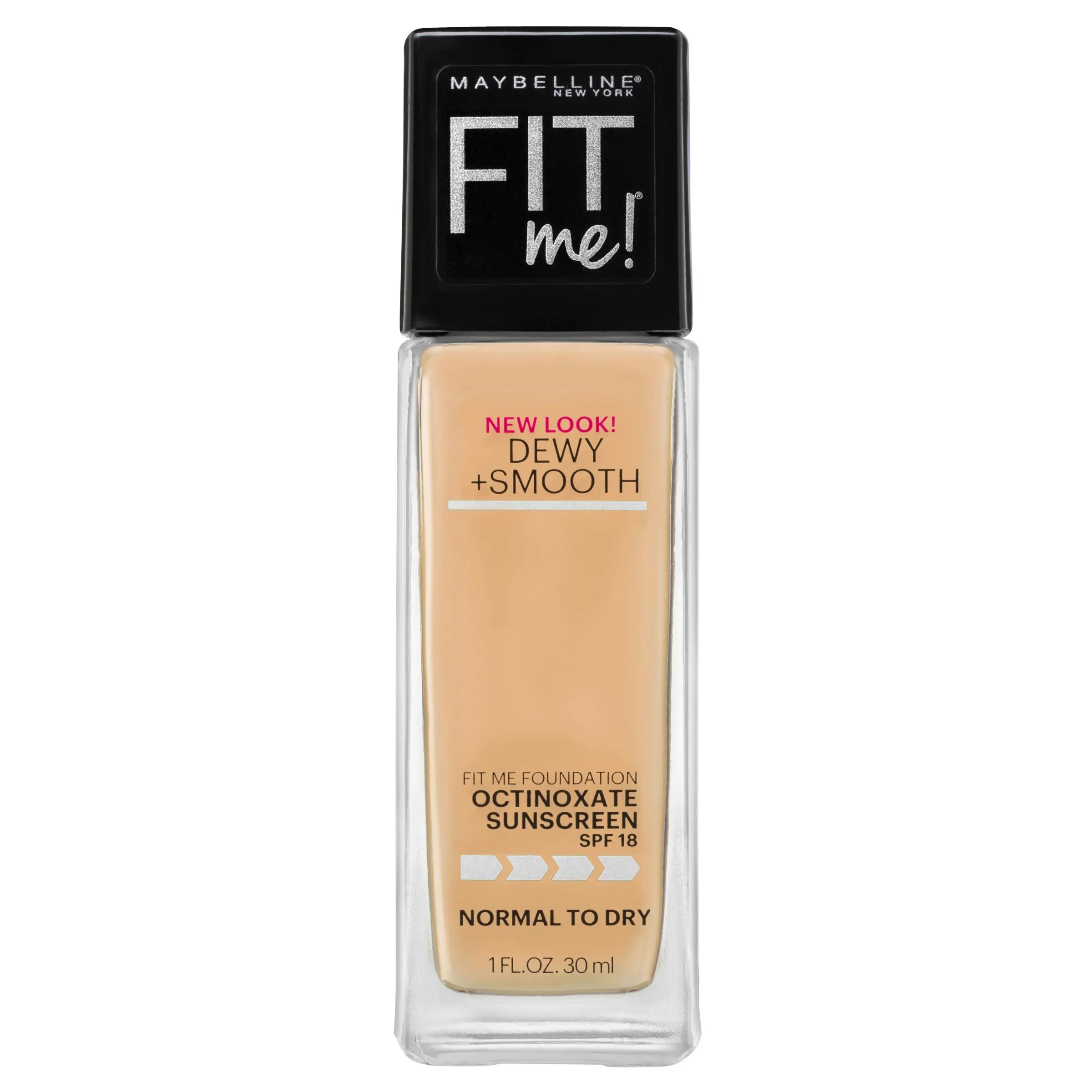 Maybelline Fit Me Dewy & Smooth Luminous Liquid Foundation - 220 Natural Beige