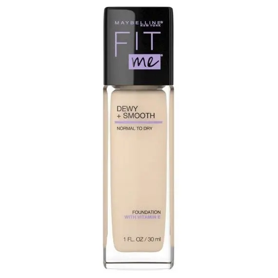 Maybelline Fit Me Dewy & Smooth Luminous Liquid Foundation - 110 Porcelain