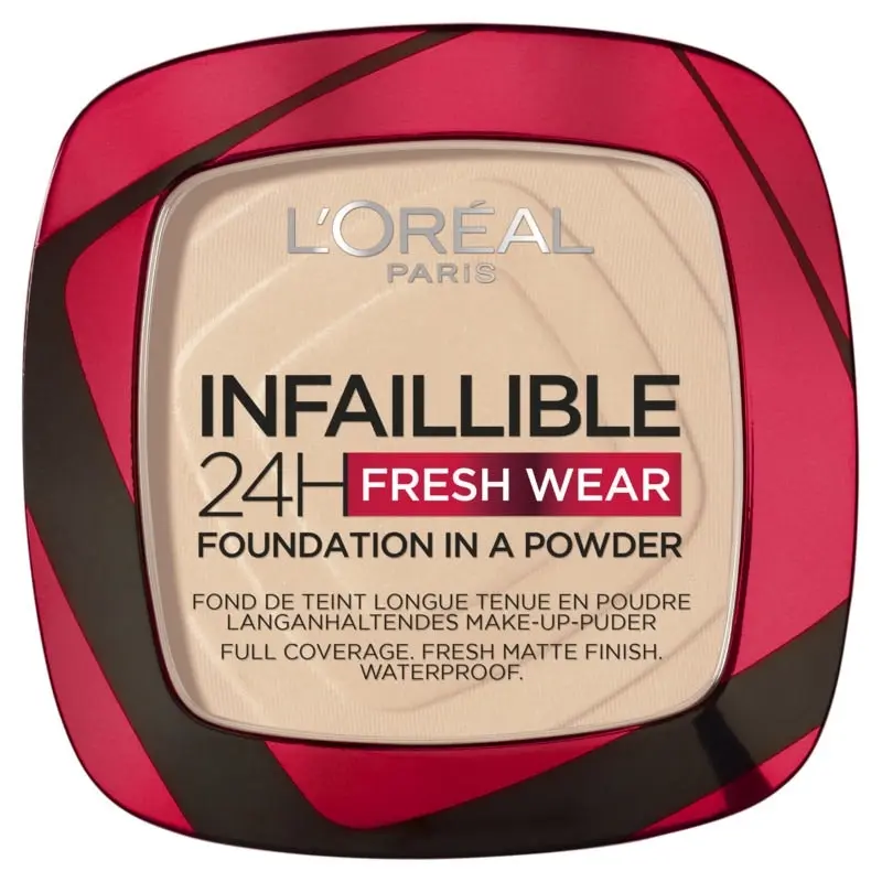 L'Oreal Paris Infallible 24hr Fresh Wear Powder Foundation - 20 Ivory