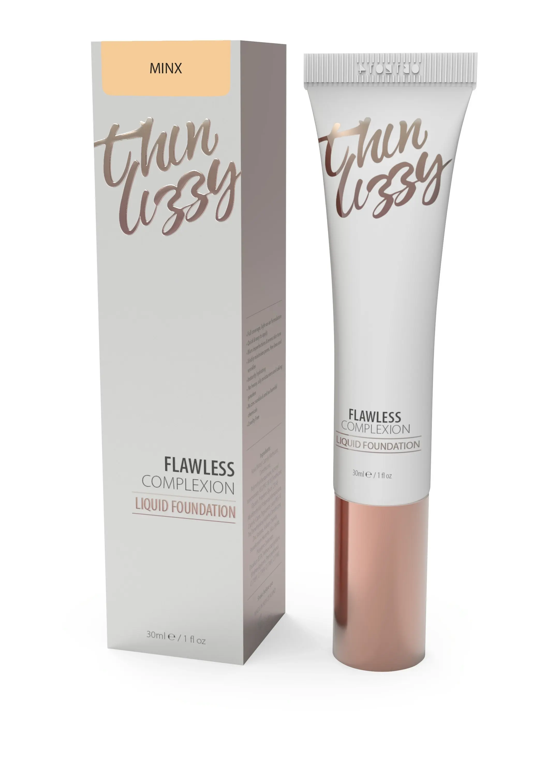 Thin Lizzy Flawless Complexion Liquid Foundation Minx