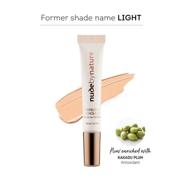 Nude by Nature Perfecting Concealer Porcelain Beige 5.9ml