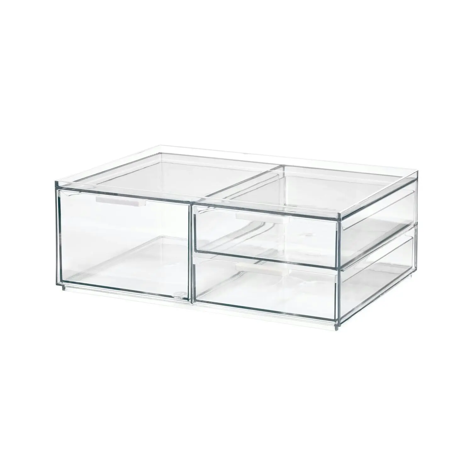 Idesign 20.3x30.5cm 3 Wide Drawer Cosmetic Storage Organizer Makeup Container