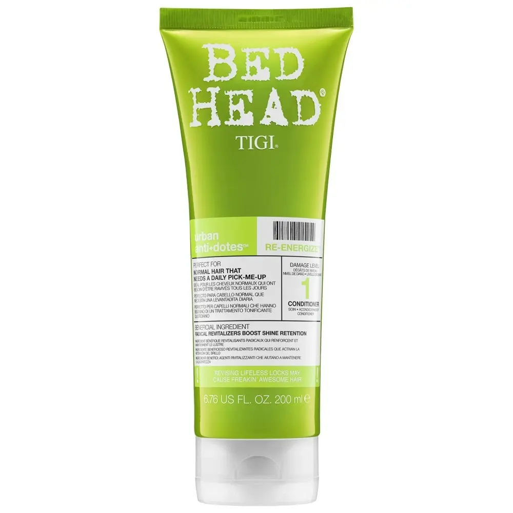 Tigi Bed Head 200ml Conditioner 1 Re-Energize Urban Anti+ Dotes for Dry Hair