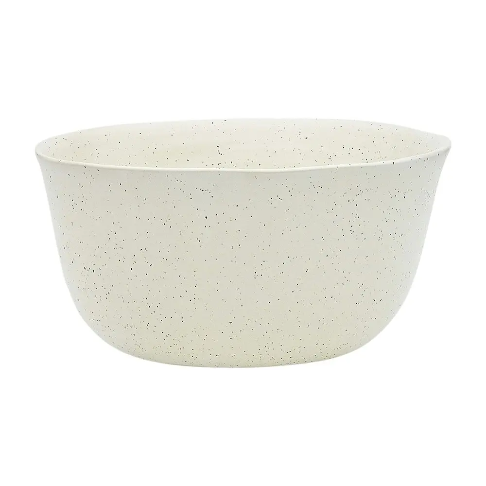 Ecology Ottawa 20cm Stoneware Laksa Noodle/Pasta Rice/Soup Bowl Calico White