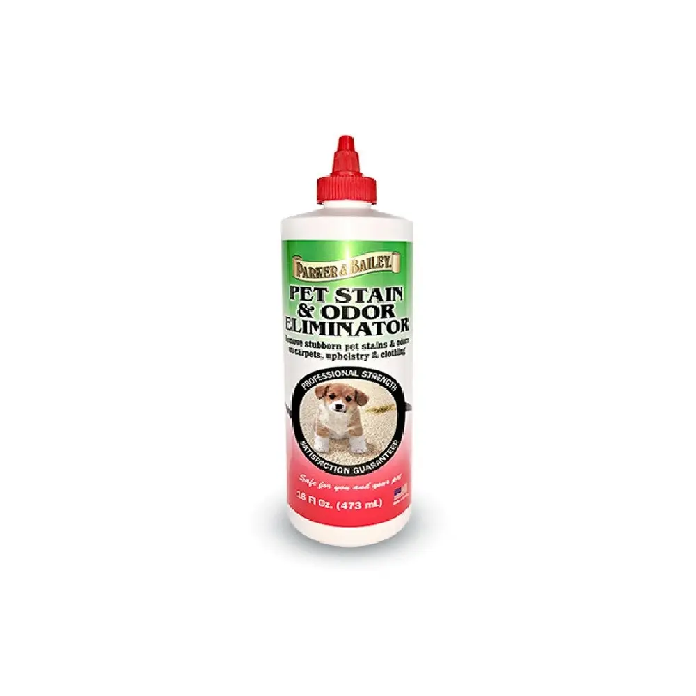 Parker & Bailey 473ml Pet Stain/Odour Eliminator For Upholstery/Clothing/Carpet