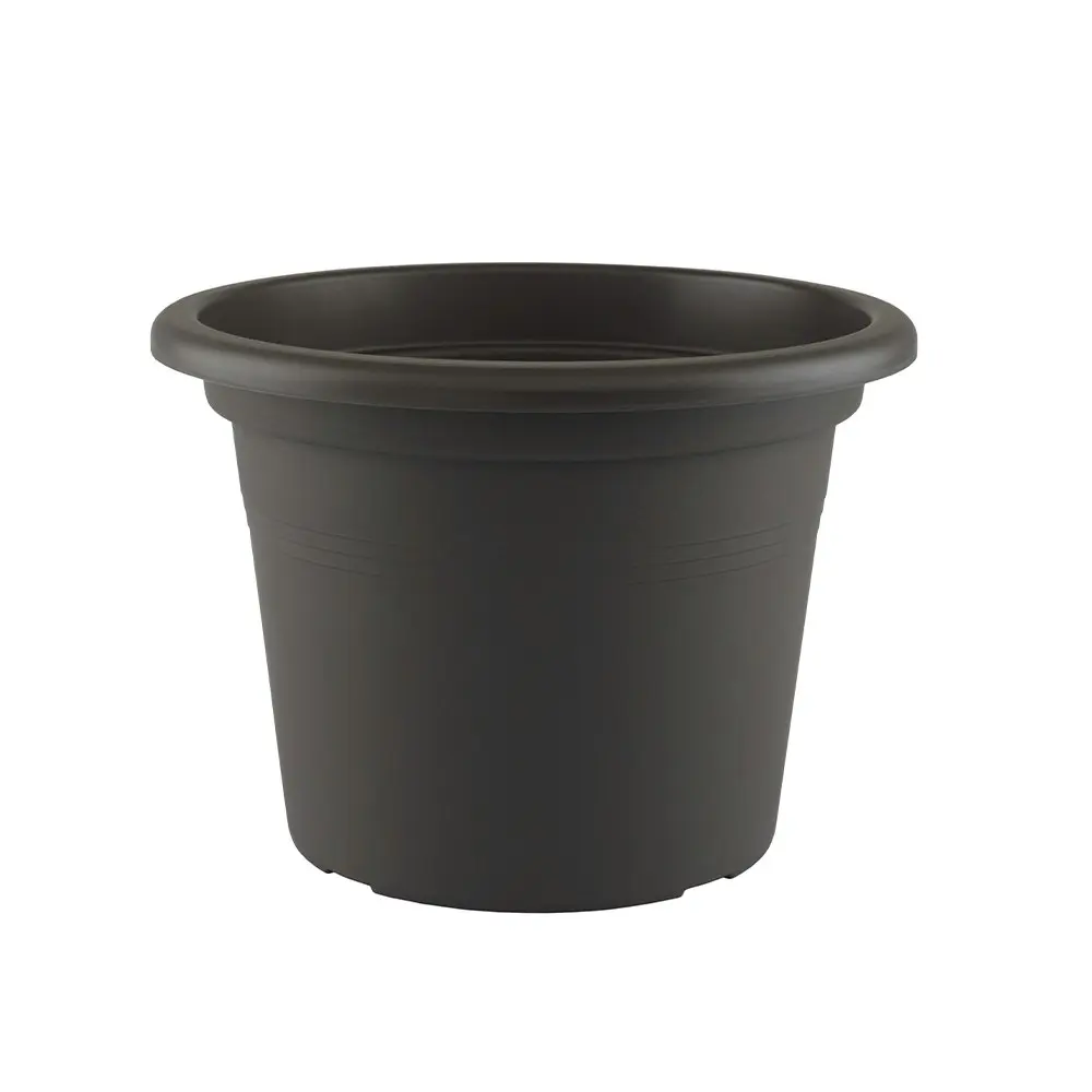 Artevasi Cilindro Plastic Indoor/Outdoor Garden Plant Pot 40x27.5cm Anthracite