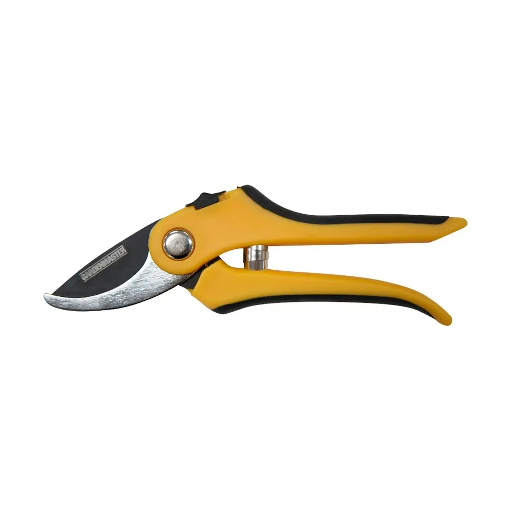 Gardenmaster Bypass Garden Pruner Secateurs/Shears 8" With Soft Grip Handles