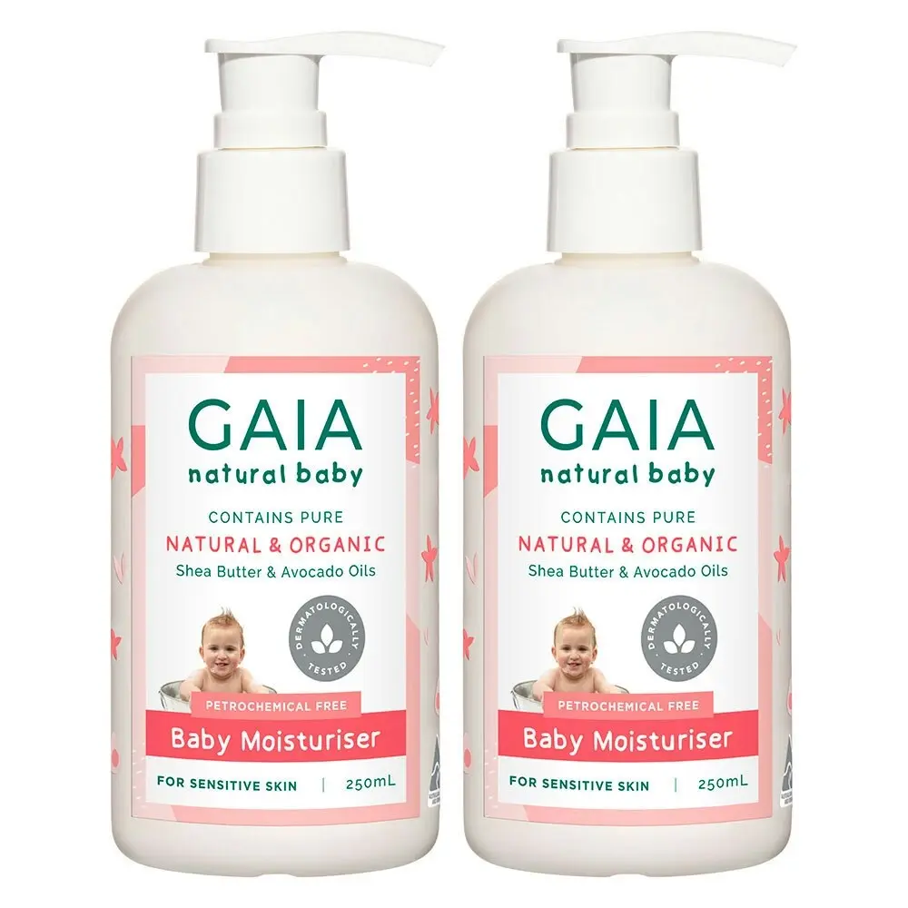 Gaia 500ml Pure/Natural/Organic Moisturiser Baby/Kids/Toddlers Vegan Friendly