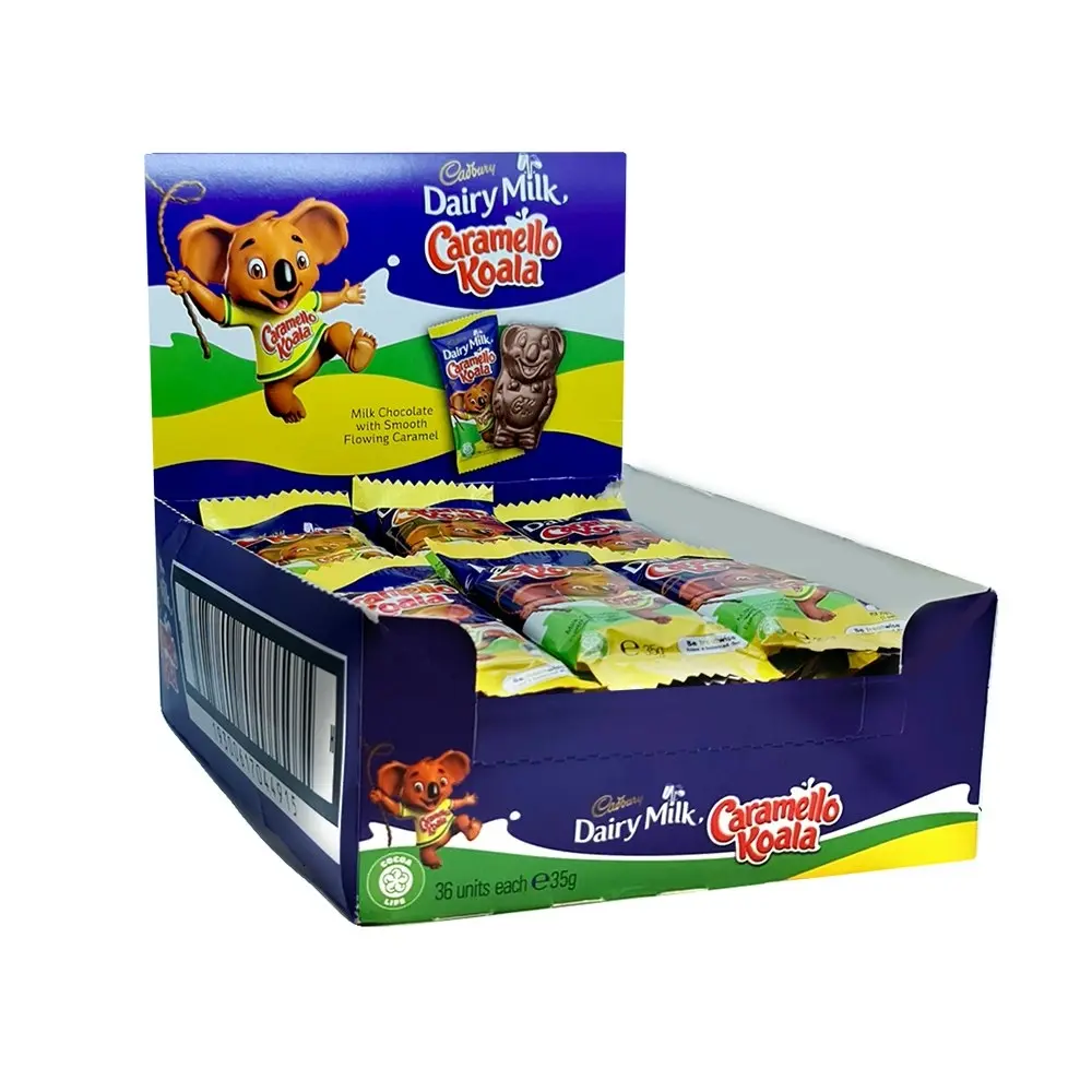 36pc Cadbury Dairy Milk Caramello Giant Koala 35g Chocolate Caramel Sweet Snacks