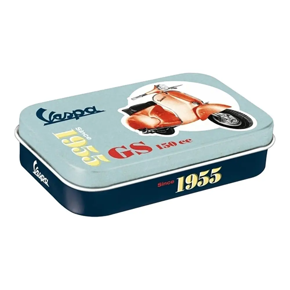 Nostalgic Art 10cm Mint Tin Box XL Vespa GS150 Since 1955 Fresh Breath Candy