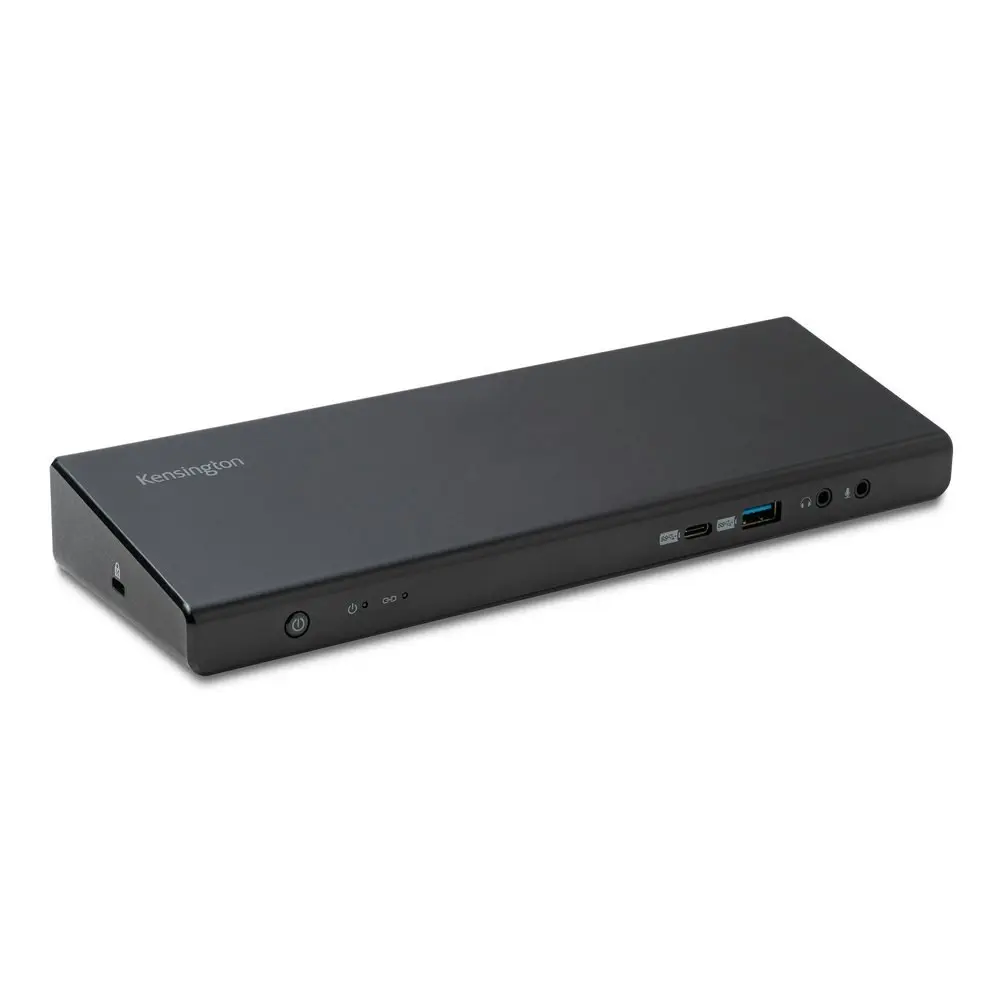 Kensington SD4750P Dual 4K USB-C & USB 3.0 Docking Station For Laptop Black