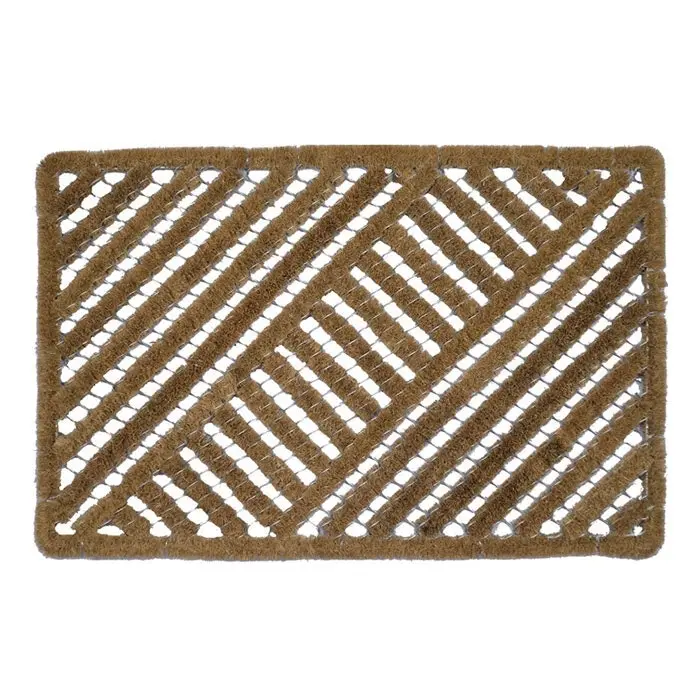 Solemate Coir Wire Scraper 50x80cm Stylish/Durable Outdoor Front Doormat