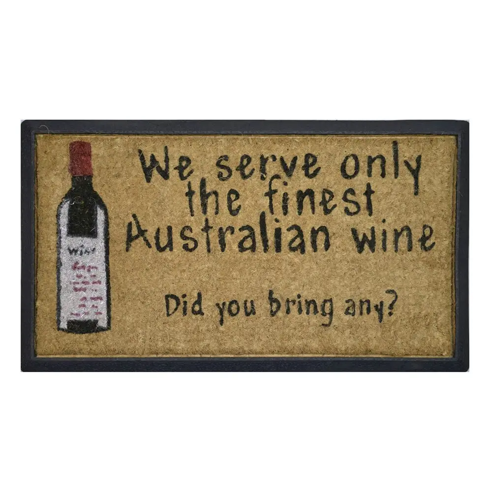 Solemate Australian Wine 40x70cm Stylish Durable Outdoor Front Doormat