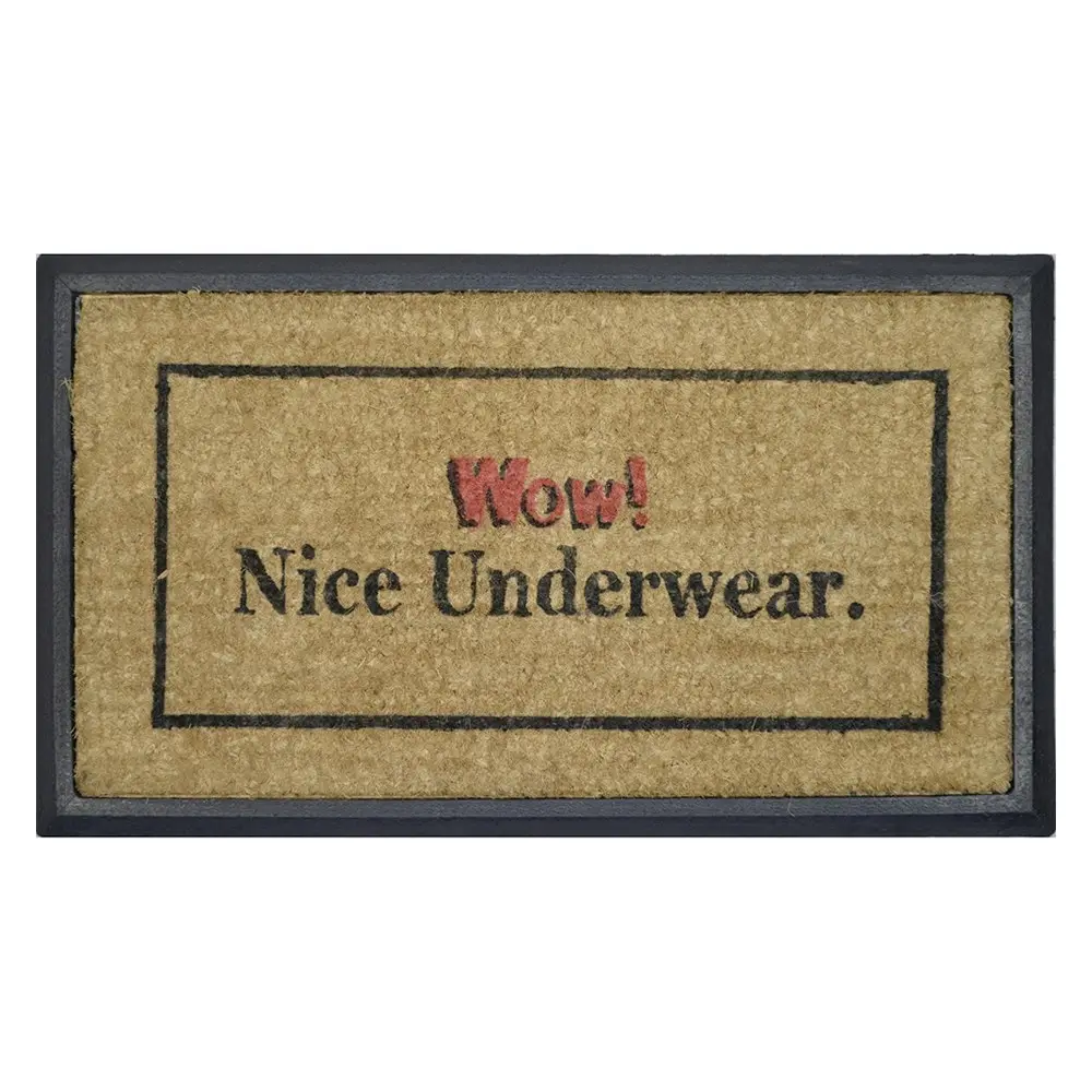 Solemate Nice Underwear 40x70cm Themed Stylish Durable Outdoor Front Doormat