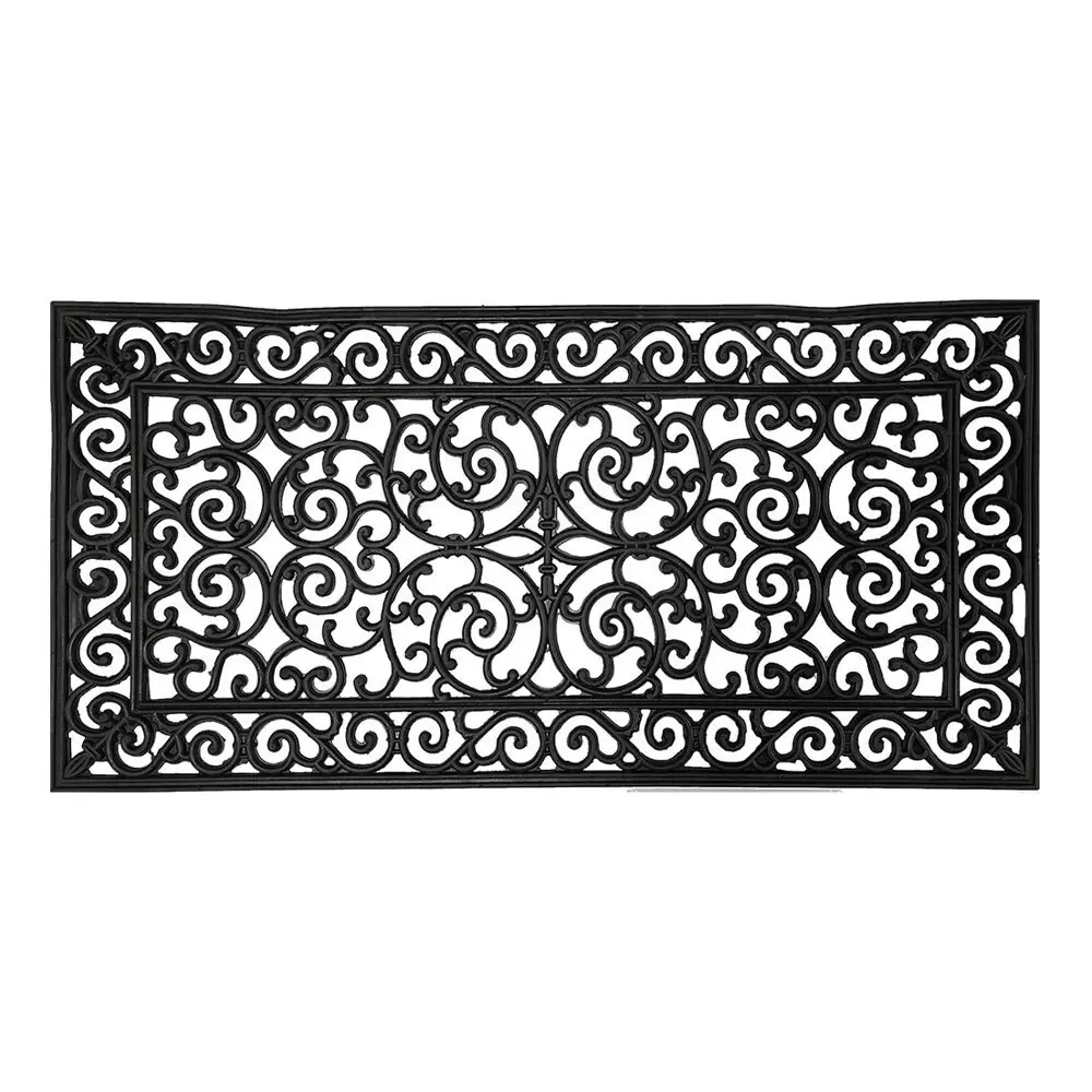 Solemate Rubber Filigree 60x120cm Stylish/Durable Outdoor Front Doormat