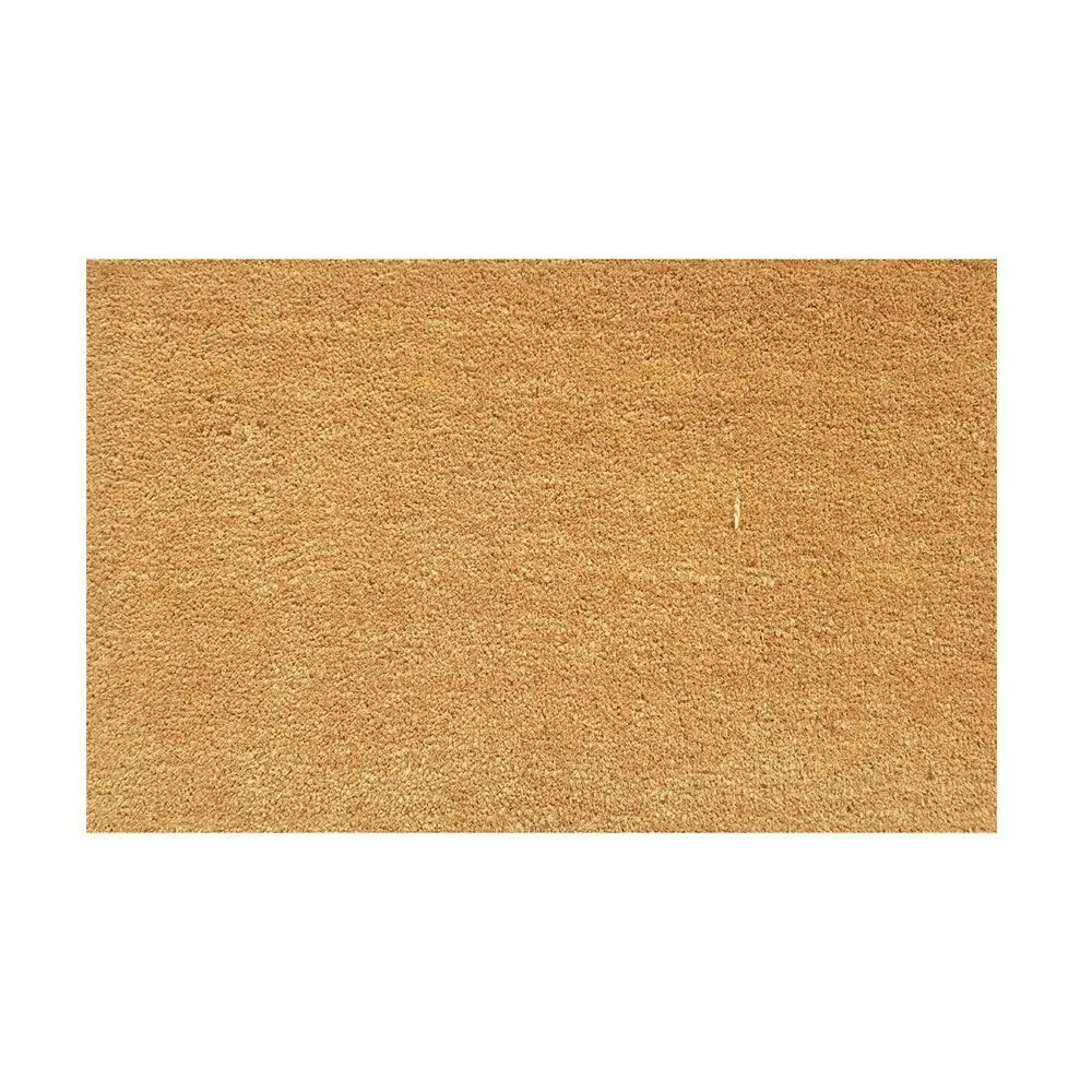 Solemate Latex Back Coir Natural 50x80cm Slimline Outdoor Stylish Doormat