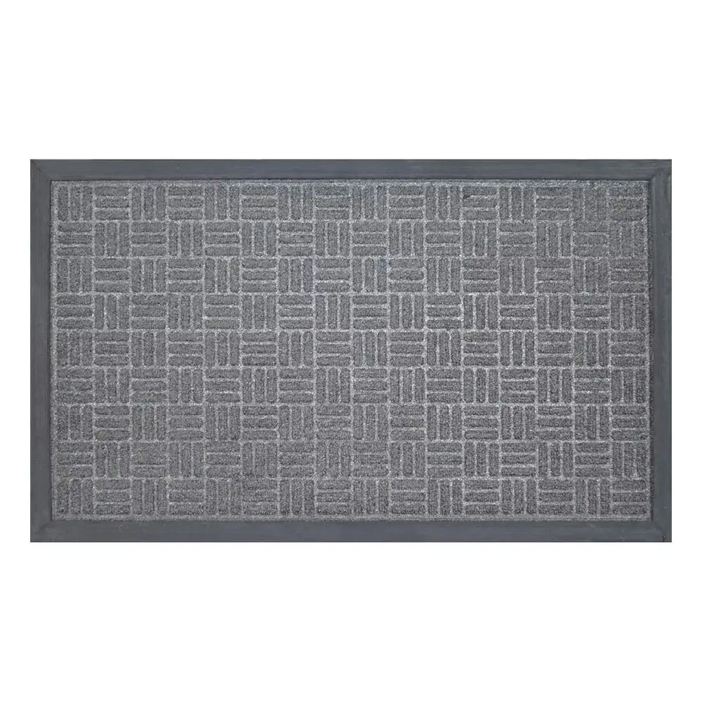 Solemate Marine Carpet Charcoal 45x75cm Functional Outdoor Front Doormat