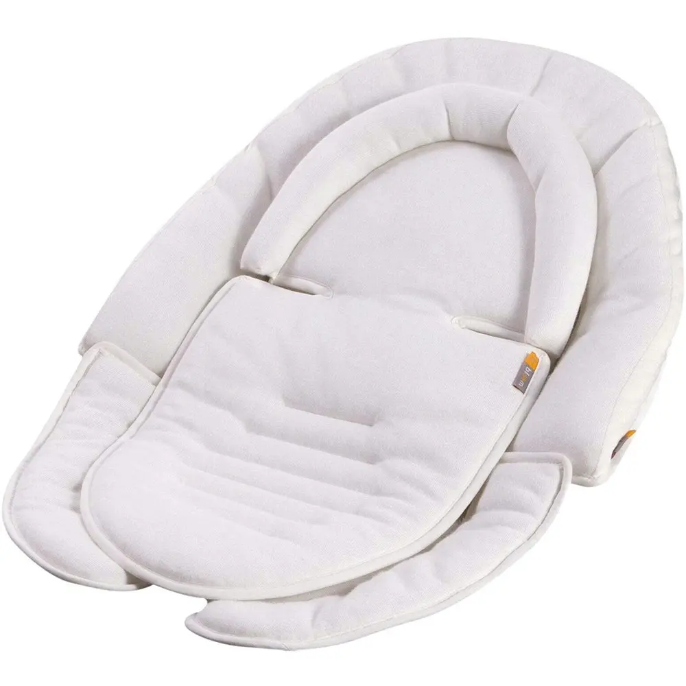 Bloom Baby/Infant Universal Cotton Snug Seat Liner Newborn Padding Coconut White