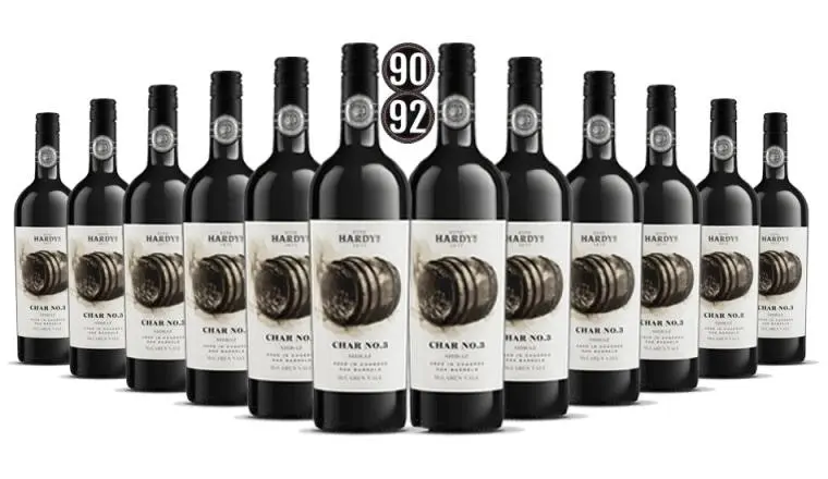 Hardys Char No.3 McLaren Vale Shiraz 2018 - 12 Bottles