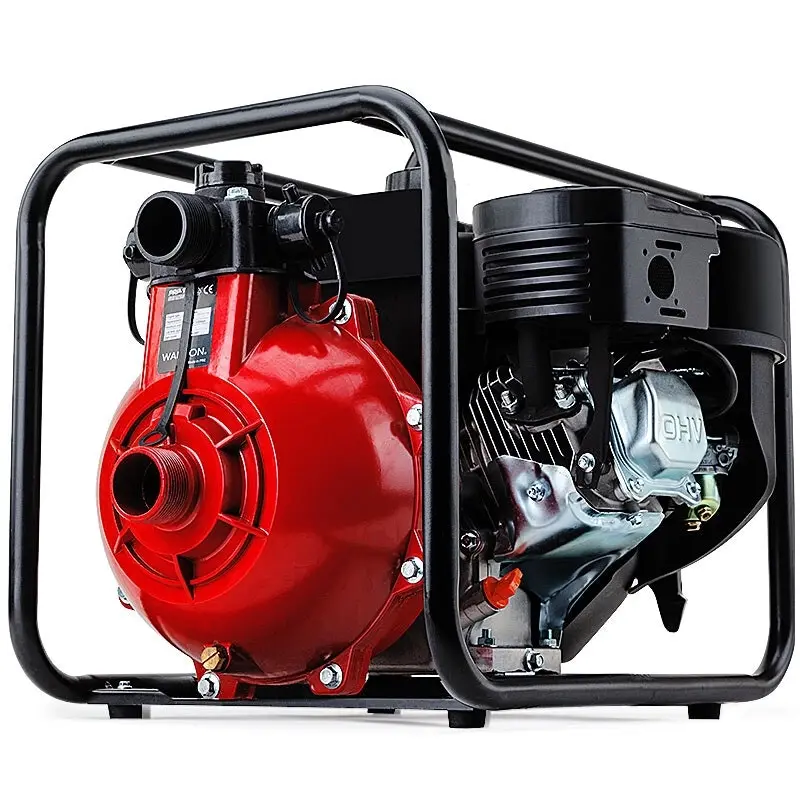 Warton 8HP Petrol High Pressure Water Transfer Pump Fire Fighting Pumps Irrigation 1.5 Inch 1 Inch