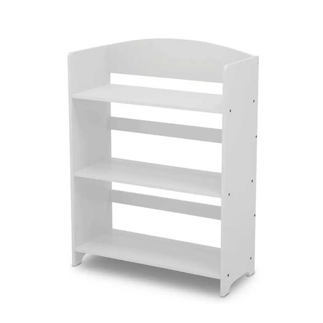 DELTA Kids Furniture Bookshelf Premium Award Winning Wood Childrens White