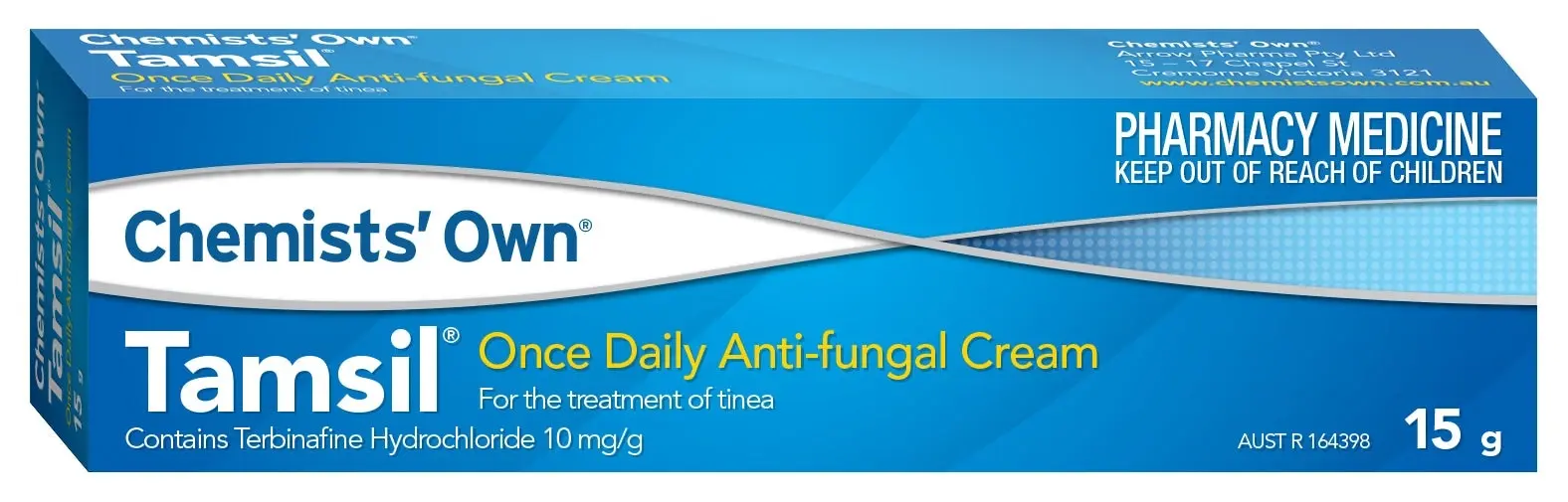 Chemists' Own Tamsil Antifungal Cream 15g