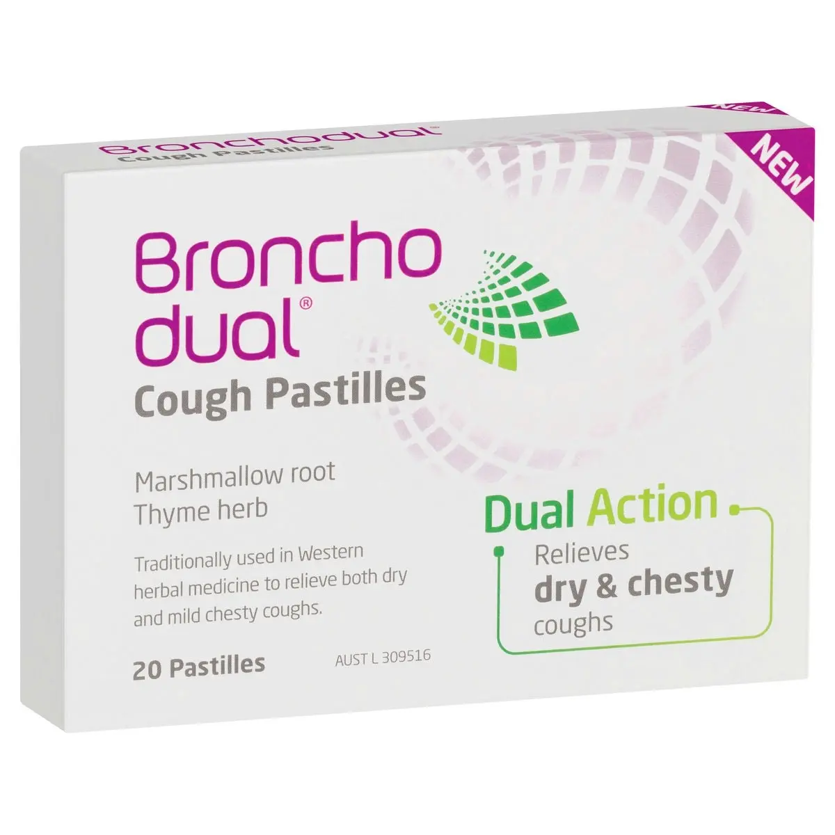 Bronchodual Cough Pastilles 20 Pack