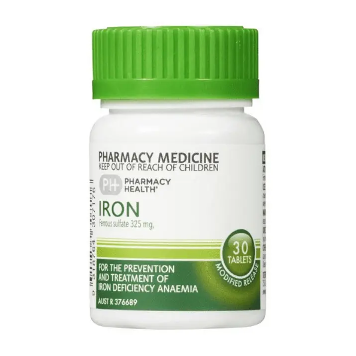 Pharmacy Health IRON TABLETS 30