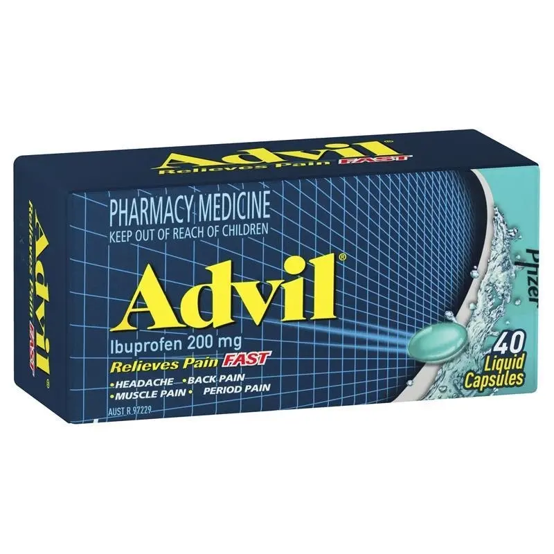 Advil Liquid Capsules 40 Pack