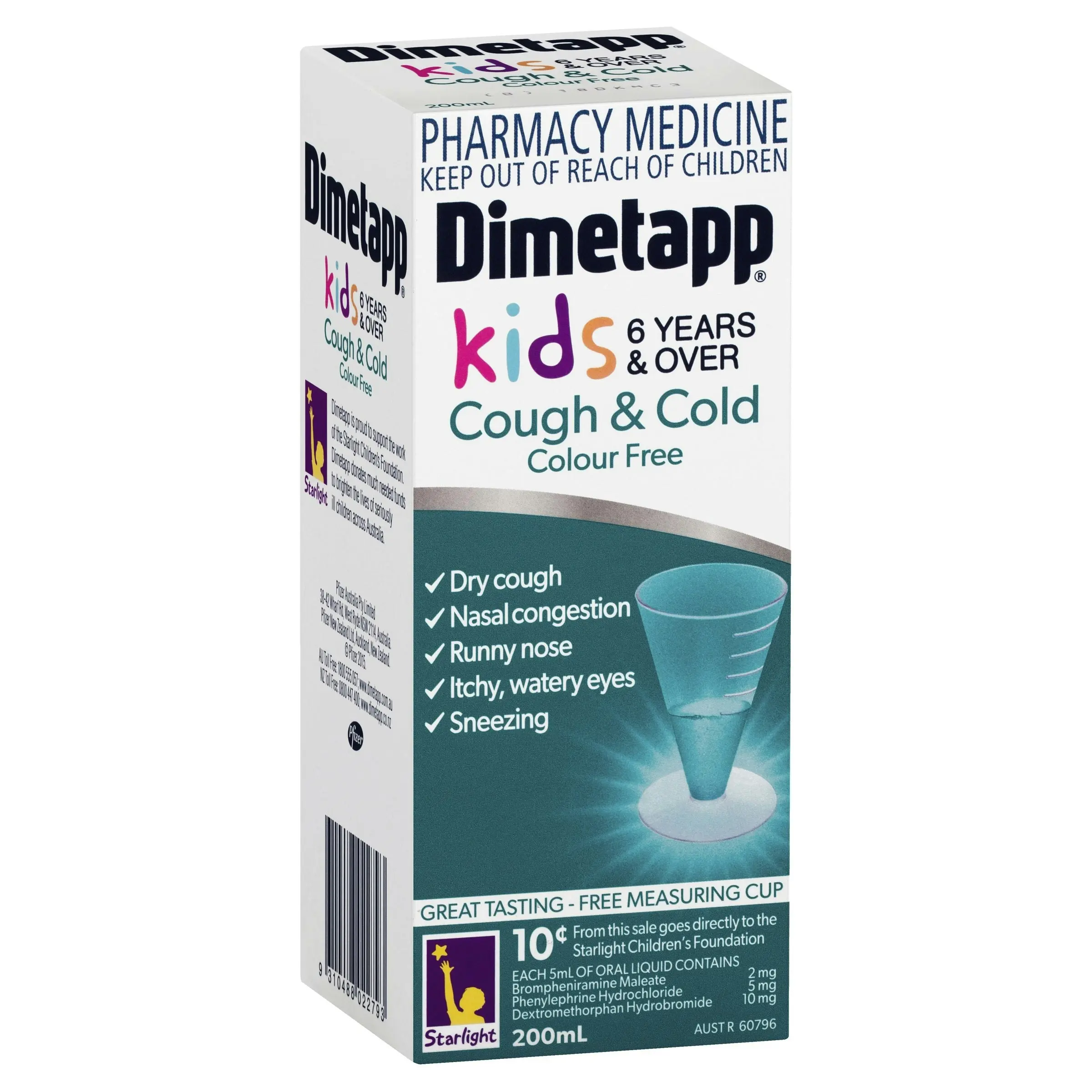 Dimetapp DM Elixir Cold & Flu 200ml