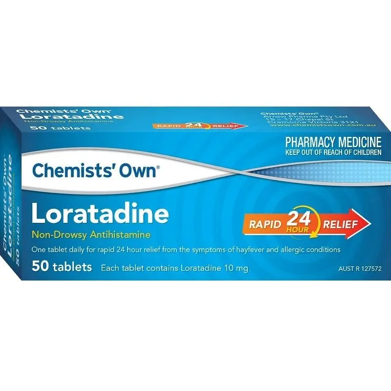 Chemists' Own Loratadine 50 Tablets (Generic for Claratyne)